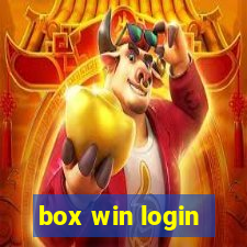 box win login